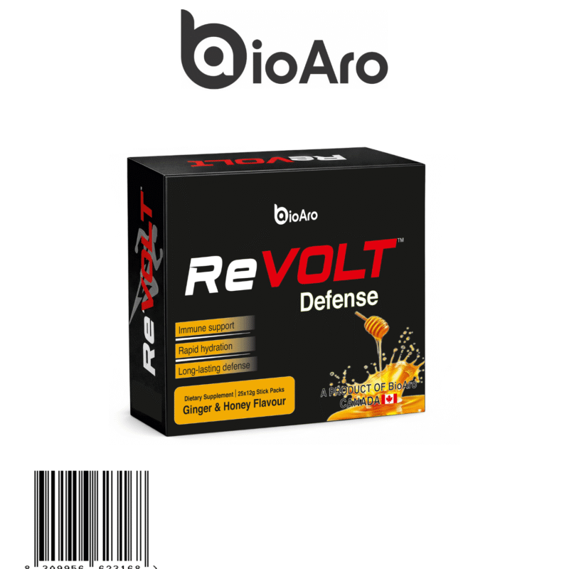 Revolt Defense ginger and honey flavour