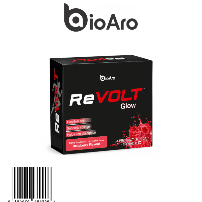 Revolt glow raspberry flavour