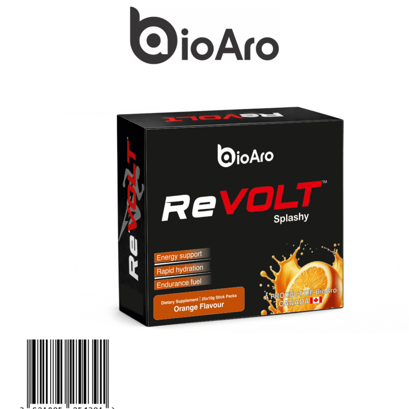 Revolt splashy orange flavour