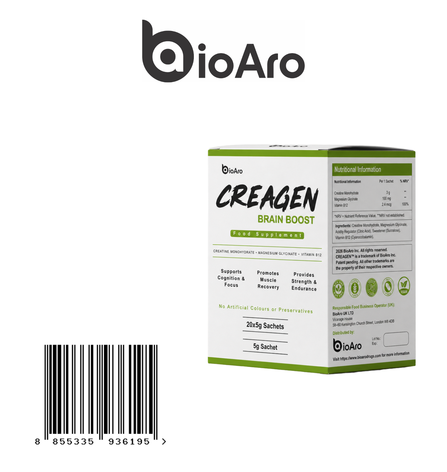 Creagen brain boost